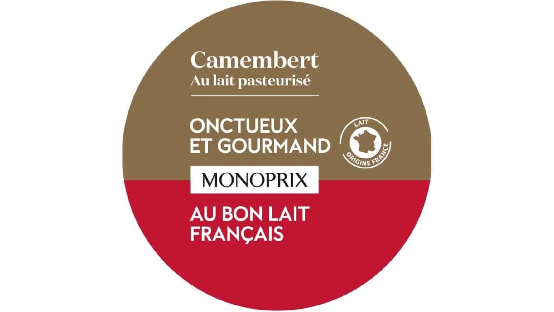 Monoprix - Camembert au lait pasteurisé (250g)