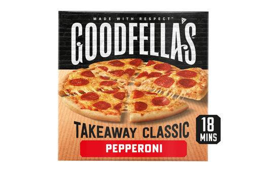 Goodfella's Takeaway Classic Crust Fully Loaded Pepperoni Pizza 524g