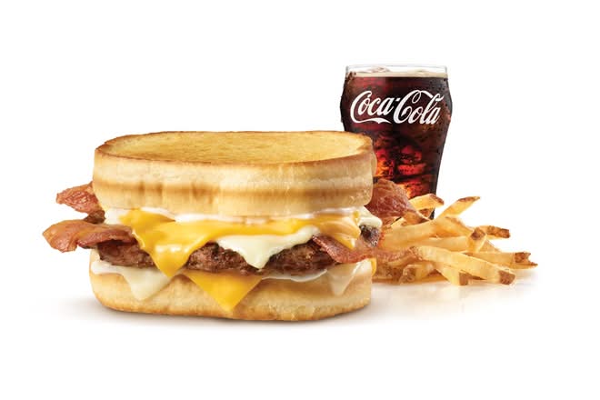 Grilled Cheese Bacon Burger Combo