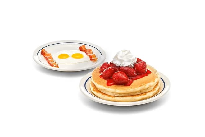 World Famous Pancake Combo