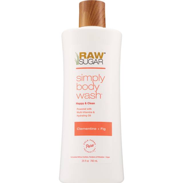 Raw Sugar Body Wash, Clementine-Fig