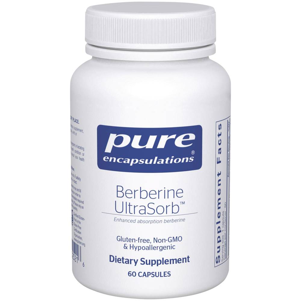 Pe Berberine Ultrasorb 550 Mg - (60 Capsules)