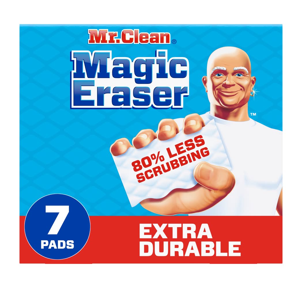 Mr. Clean Magic Eraser Extra Durable Melamine Cleaning pad 7 -Pack