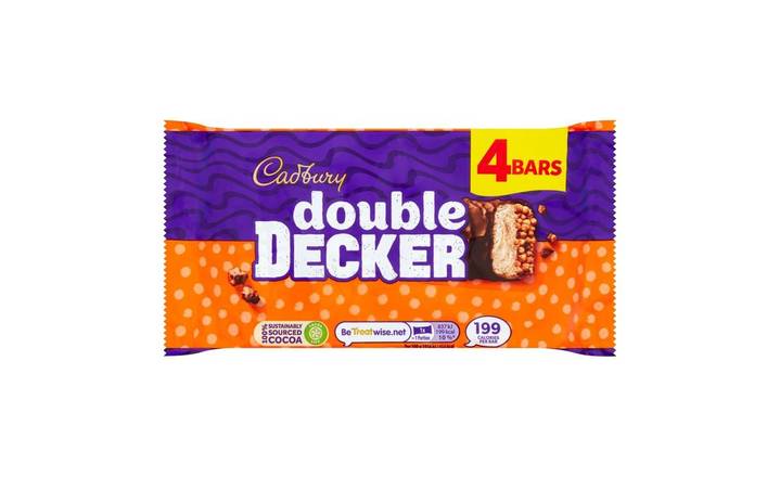 Cadbury Double Decker Chocolate Bar 4 pack 174.8g (401222)