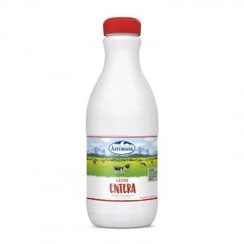 Leche entera Central Lechera Asturiana botella 1,5 l.