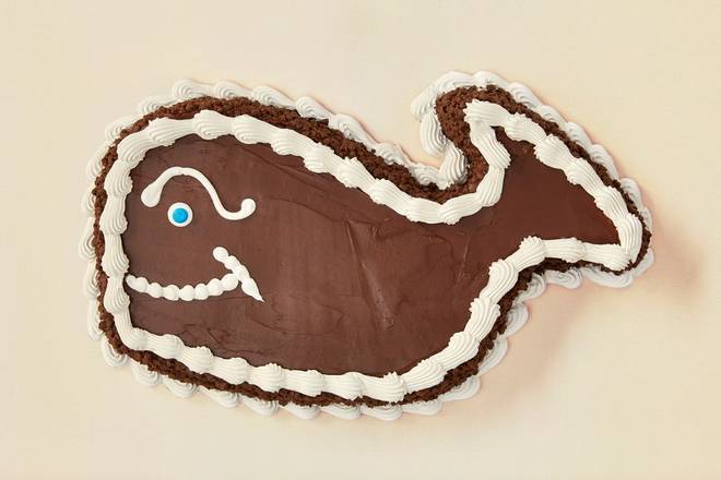 Order Fudgie the Whale® Cake food online from Carvel store, Bridgehampton on bringmethat.com