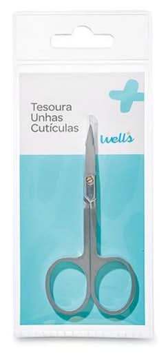 Tesoura Unhas Cutículas Well's 1 un