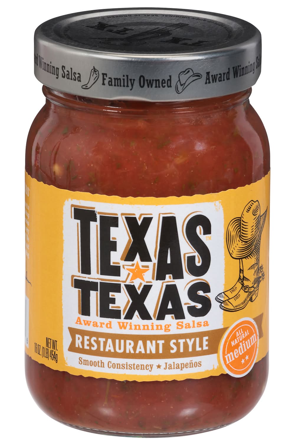 Texas Texas Texas Restaurant Style Medium Salsa