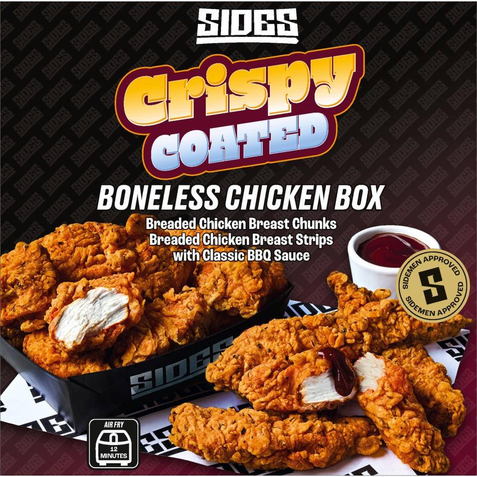 SIDES Crispy Coated Boneless Chicken Box (550g)