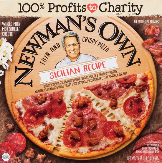 Newman's Own Thin and Crispy Sicilian Recipe Pizza (17.1 oz)