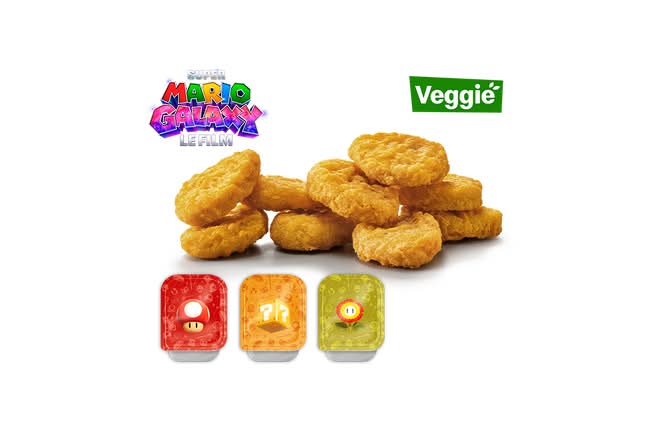 9 VEGGIE McPLANT® NUGGETS SAUCES POWER-UP