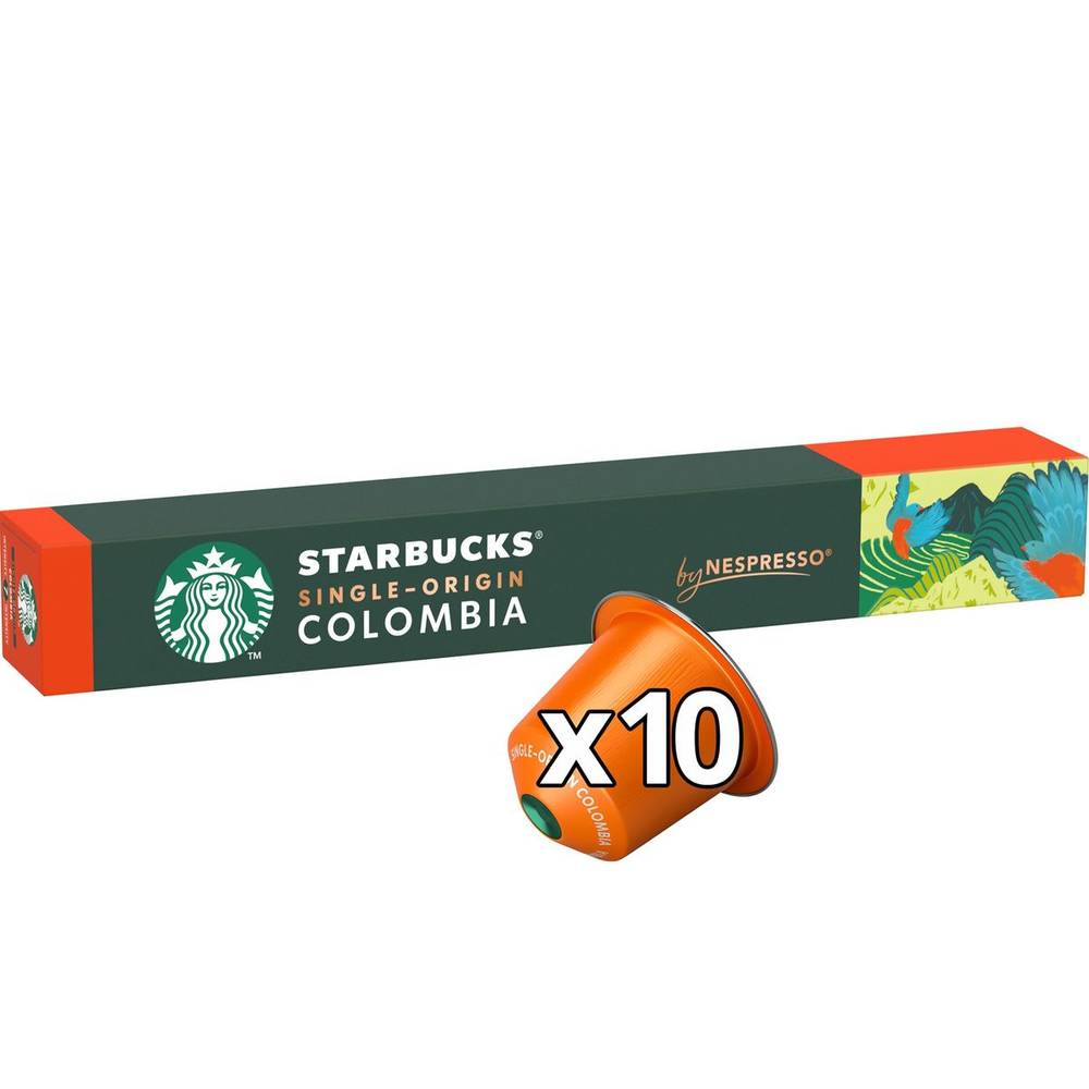 Starbucks by Nespresso Café SO Colombia 10 Capsules 12x57g