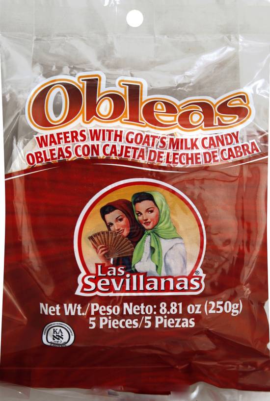 Obleas Las Sevillanas Cajeta (5 ct)