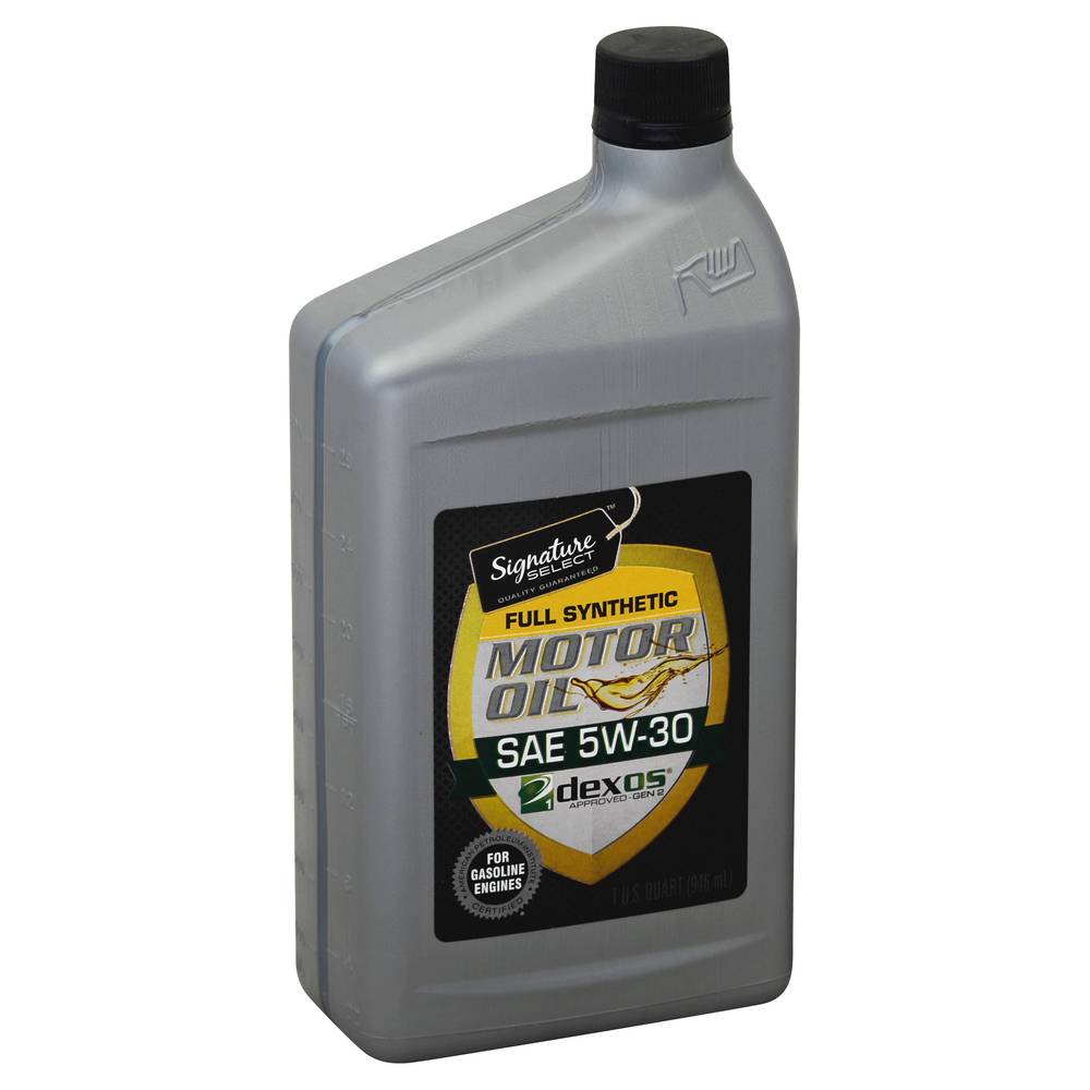 Signature Select Motor Oil Synthetic 5w-30