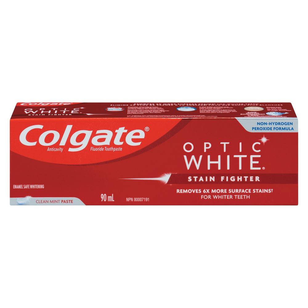 Colgate Optic White Stain Fighter Toothpaste Delivery Near Me Order