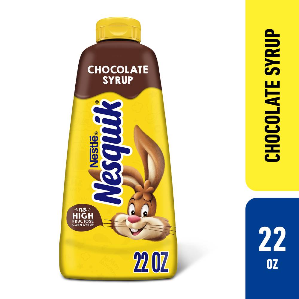 Nesquik Chocolate Syrup For Milk or Ice Cream (22 oz)