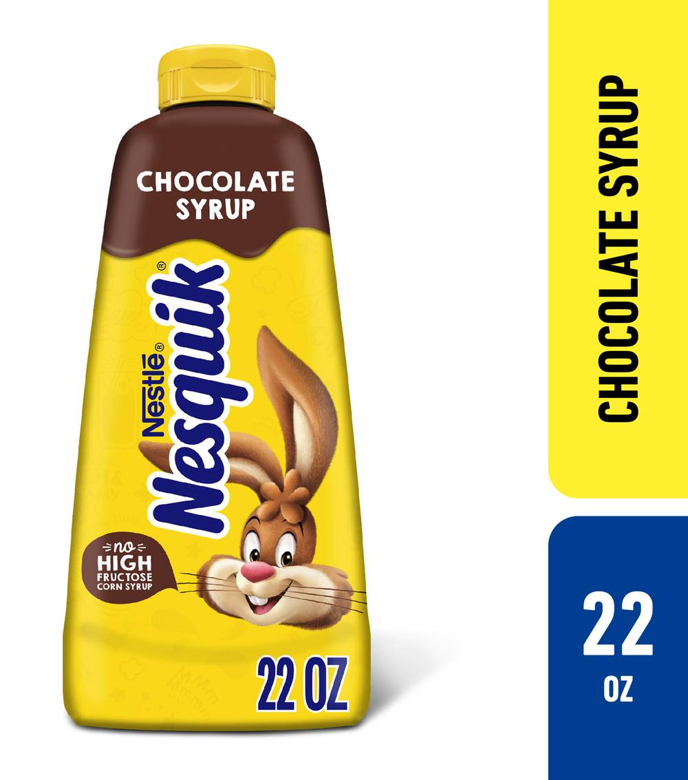 Nesquik Chocolate Syrup For Milk or Ice Cream (22 oz)