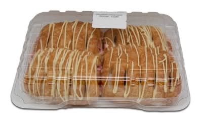 Strawberry Cheese Filled, Croissant, 4 Count