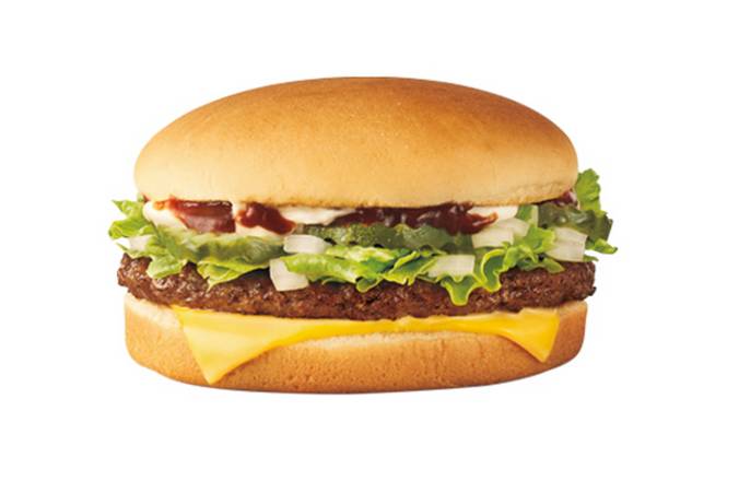 Hickory BBQ Cheeseburger