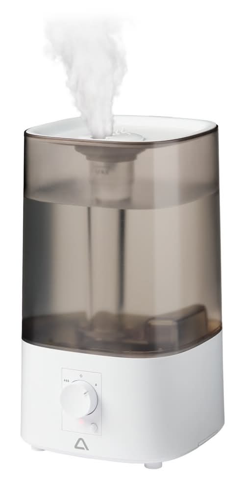Ambiano Top Fill Humidifier, White with Gray Tank