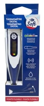 Termometro digital Carrefour Soft 1 ud.