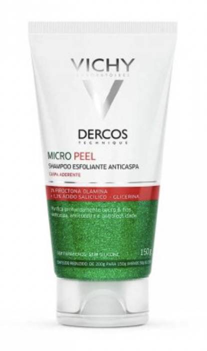 Vichy shampoo micro peel esfoliante anti-caspa (150ml)