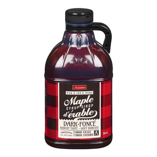 Irresistibles Dark Maple Syrup (946 ml)