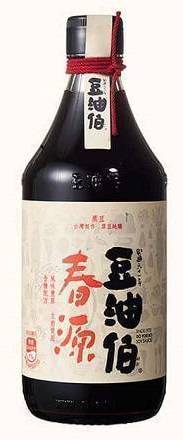 豆油伯春源釀造醬油500ml(黑豆醬油)(專櫃)^990113897