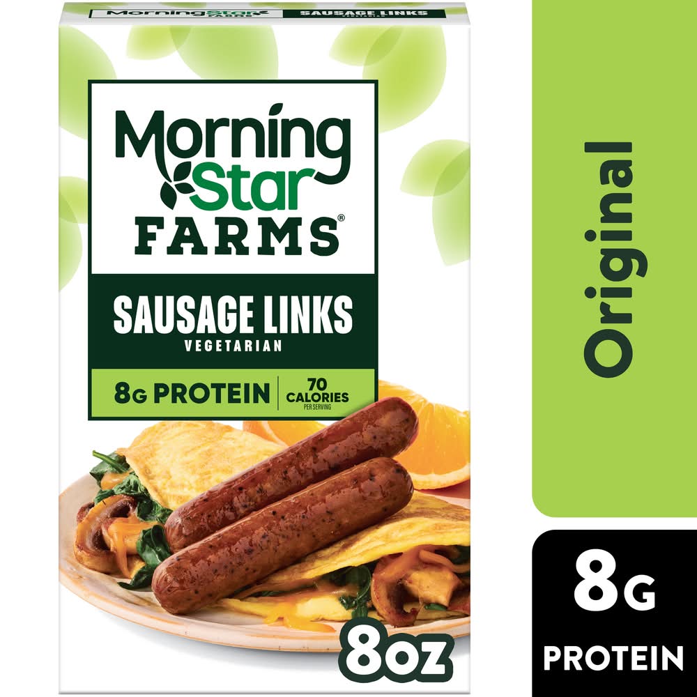 MorningStar Farms Veggie Sausage Breakfasts Links (8 oz)