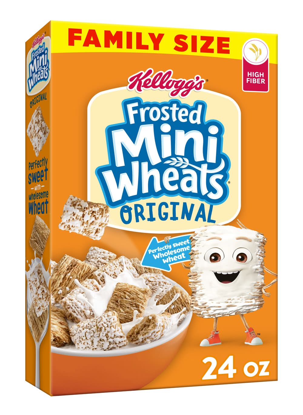 Frosted Mini-Wheats Original Whole Grain Cereal, Family (24 oz)