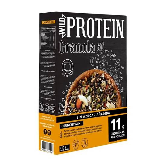 Wild Protein - Granola crunchy mix - Caja 350 g