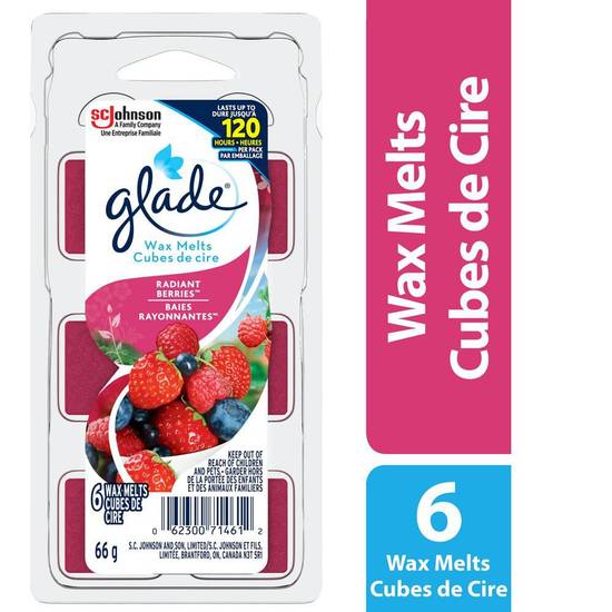 Glade Wax Melt Refills Air Freshener Fresh Berries (6 melts)
