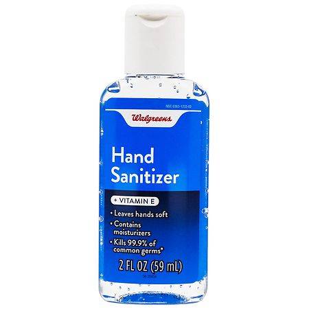 Walgreens Hand Sanitizer + Vitamin E - 2.0 fl oz