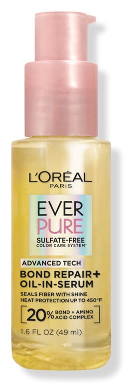 L'Oréal EverPure Bond Repair Oil-in-Serum for Hair Strength and Shine 1.6 oz