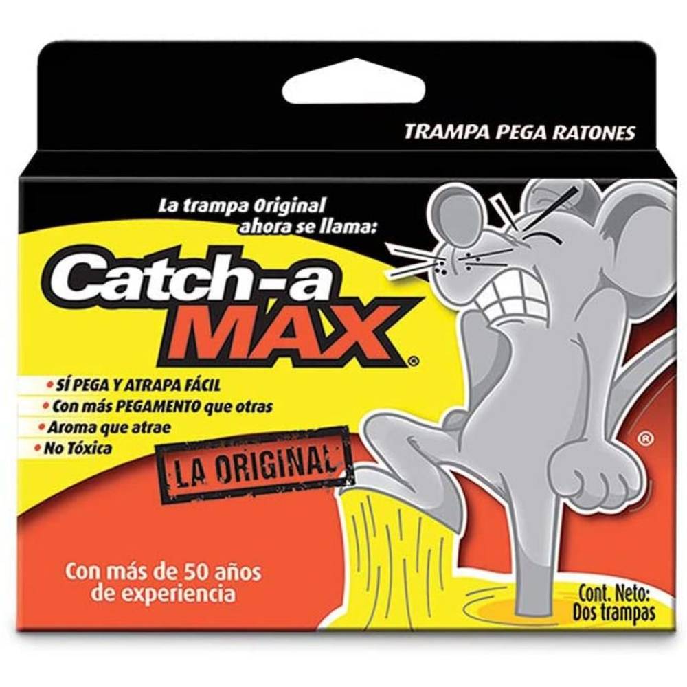 Catch-a MAX · Trampas pega ratones (100 g)