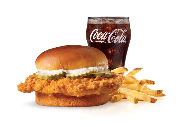 Hand-Breaded Chicken Sandwich Combo
