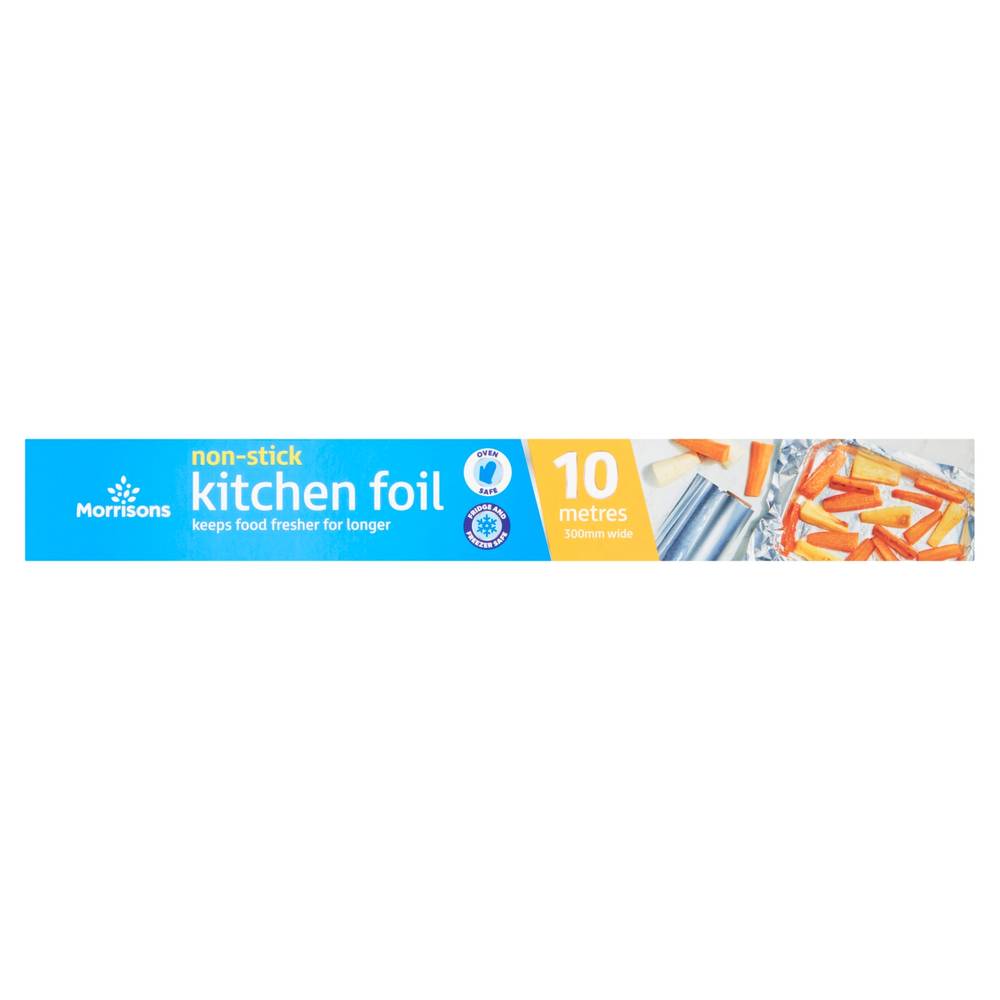 Morrisons Non-Stick Kitchen Foil 10 Metres 300mm Wide