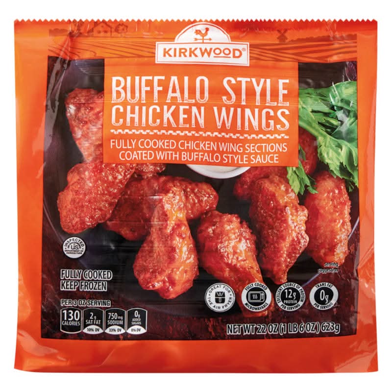 Kirkwood Chicken Wings, Buffalo Style (22 oz)