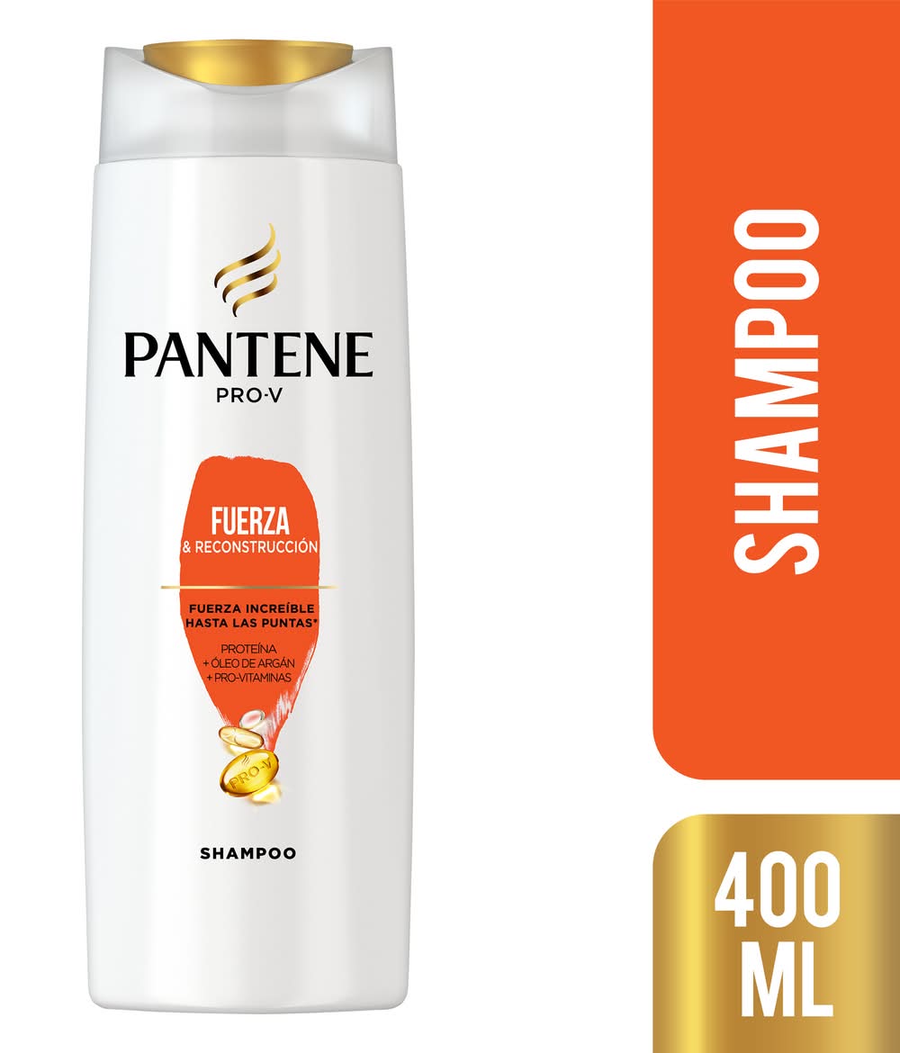 Pantene · Shampoo fuerza y reconstrucción (400 ml)