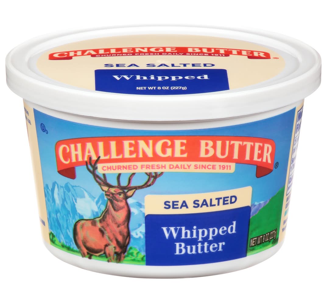 Challenge Butter Sea Salted Whipped Butter (8 oz)