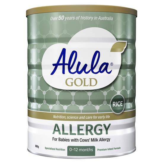Alula Gold Allergy 0-12 Months Infant Formula 800g