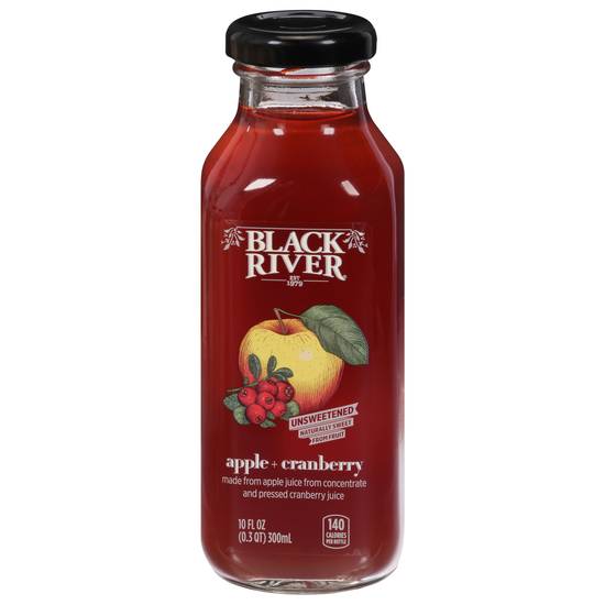 Black River Juice (10 fl oz) (apple-cranberry)