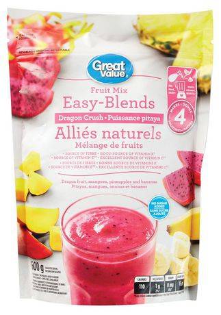 Great Value Easy-Blends Dragon Crush Fruit Mix (600 g)