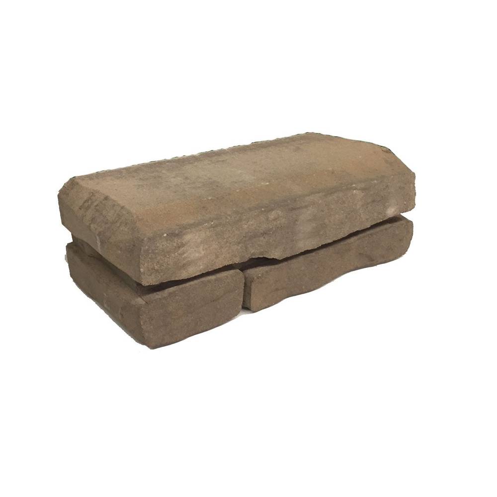 Belgard 4-in H x 12-in L x 5.75-in D Sienna Ash Concrete Retaining Wall Block | 16205262