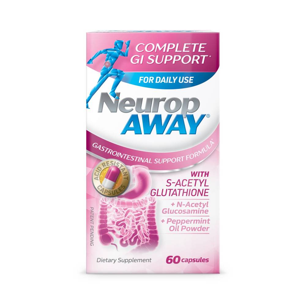 Ease Digestive Discomfort with NeuropAWAY Gastrointestinal Support Formula  Capsules (60 ct)  Gentle Relief for Upset Stomach and Indigestion |  Digestive Supplements | Uber Eats