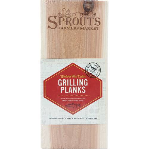 Sprouts Farmers Market Cedar Grilling Planks