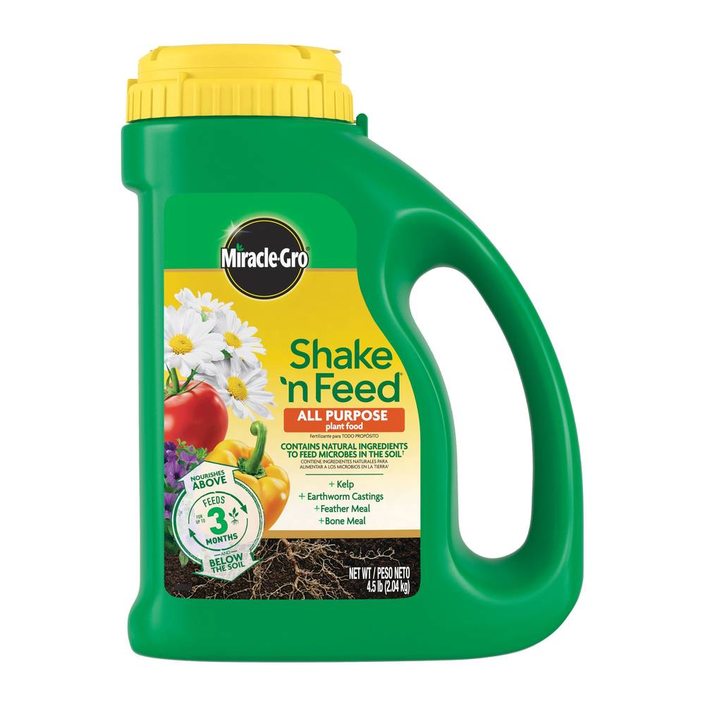 Miracle-Gro Shake 'n Feed 4.5-lb Shaker Bottle All-purpose Food | 3001901