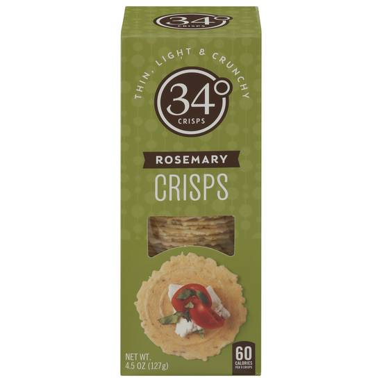 34 Degrees Rosemary Crispbread (4.5 oz)