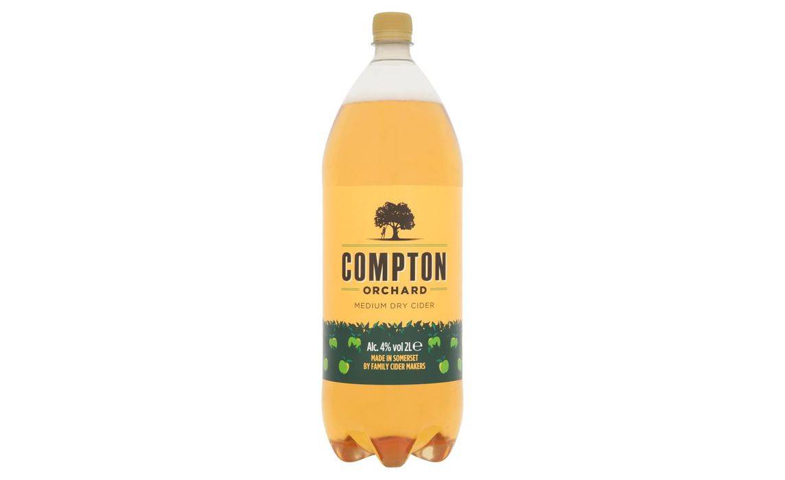 Compton Orchard Medium Dry Cider 2 Litre (405939)