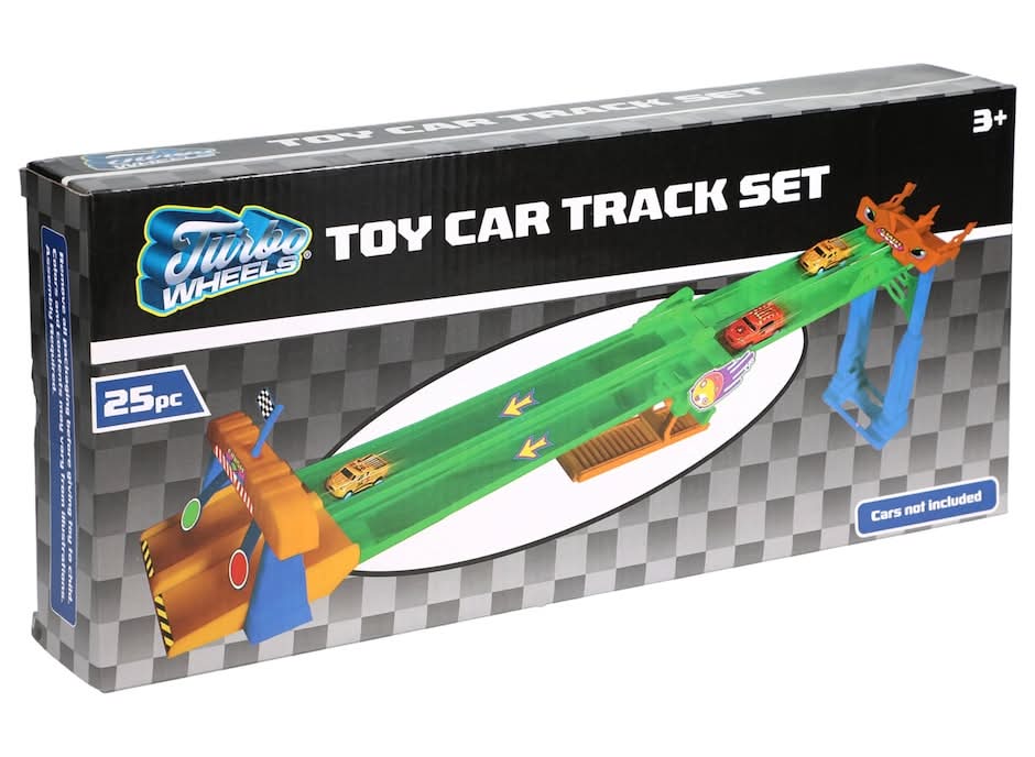 Toy Car Track Set, 33x9.25 in (24 ct)